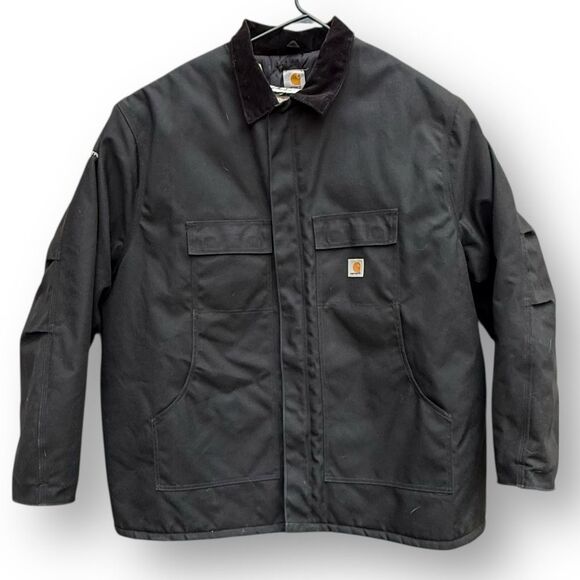 Carhartt Men's Dark Jacket with Black Accents - Picture 5 of 8